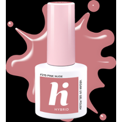 #215 hi hybrid lakier hybrydowy Pink Nude 5 ml