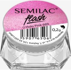 689 Pyłek Semilac Flash Holo Pink