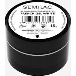 Żel Budujący Semilac French Gel White 15 g