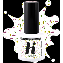 #03 hi hybrid Top No Wipe Yellow Fireworks 5ml