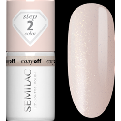 L03 Semilac EASY OFF Lakier do Paznokci LED LIGHT Milky Dust 7 ml