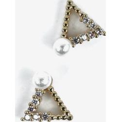 784 Ozdoba do manicure Semilac złoty trójkąt, 2 sztuki