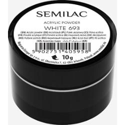 Semilac Acrylic Powder White 693