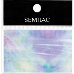 09 Semilac Nail transfer foil Pink & Blue Marble