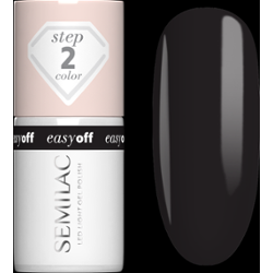 L24 Semilac EASY OFF Lakier do Paznokci LED LIGHT Diamond Black 7 ml