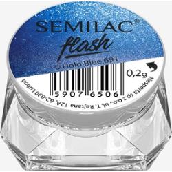 691 Pyłek Semilac Flash Holo Blue