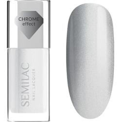 115 Semilac Lakier Klasyczny Nail Lacquer Silver Chrome 9 ml