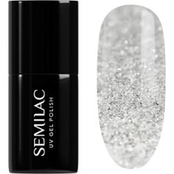 605 Semilac Lakier Hybrydowy White Flash 7 ml