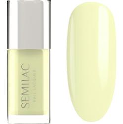 122 Semilac Lakier Klasyczny Nail Lacquer Butter Yellow 9 ml