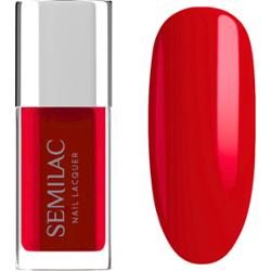 120 Semilac Lakier Klasyczny Nail Lacquer Neon Red 9 ml