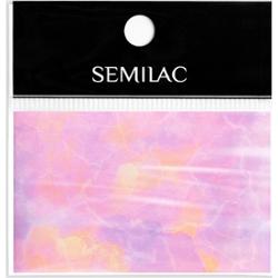 11 Semilac Nail transfer foil Pink Marble