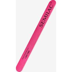 Drewniany pilnik do paznokci różowy 120/180 Semilac Quality