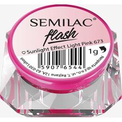 673 Pyłek Semilac Flash Sunlight Effect Light Pink