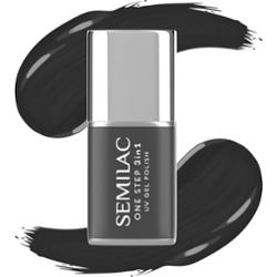 S190 Semilac Lakier hybrydowy One Step 3in1 The Black 7ml