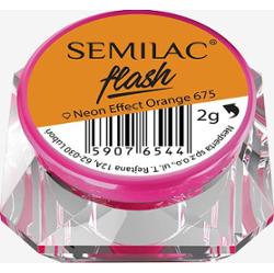 675 Pyłek Semilac Flash Neon Effect Orange