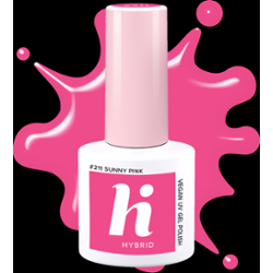 #211 hi hybrid lakier hybrydowy Sunny Pink 5ml