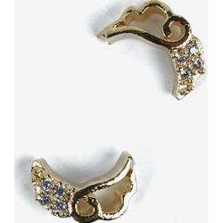 790 Ozdoba do manicure Semilac złote skrzydła, 2 sztuki