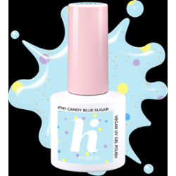#141 hi hybrid lakier hybrydowy Candy Blue Sugar 5ml
