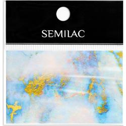 07 Semilac Nail transfer foil Blue Marble