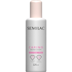 Semilac Pielęgnujący zmywacz bezacetonowy do paznokci 125 ml