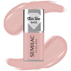 Semilac Baza do lakierów hybrydowych Skin Tone Cover Base Pale Beige 7ml