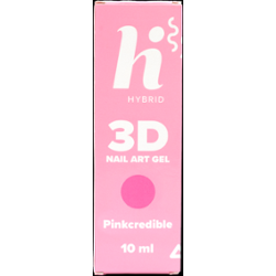 hi hybrid żel do zdobień 3D Pinkcredible 10 ml