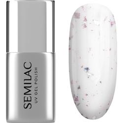 T22 Semilac Top do Lakierów Hybrydowych Flower Flakes 7 ml