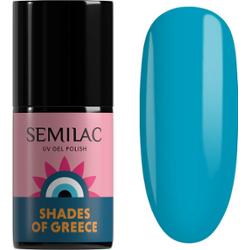 A706 Semilac Lakier Hybrydowy Aegean Blue 7 ml