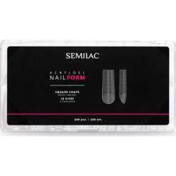 Semilac Acrylgel nail form Square 120szt.