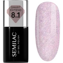806 Semilac Smart Extend Glitter Delicate Pink 7 ml