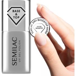 Semilac Bazo-Top Do Lakierów Hybrydowych 2in1 Base&Top Hard 7 ml