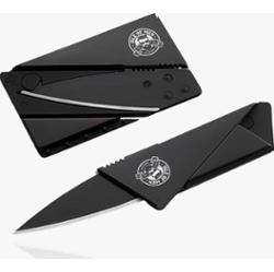 Składany nóż czarny z logo Isle Of Men