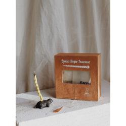 Zestaw kadzideł sznurkowych Lokta - 60 szt. Stupa Incense