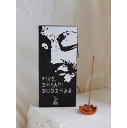 Zestaw prezentowy Five Dhyani Buddhas Stupa Incense - 110 szt. kadzidełek patyczkowych
