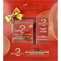 Bielenda Zestaw przeciwzmarszczkowy Super Trio 60+ krem + serum