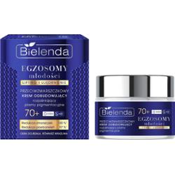 Bielenda - Egzosomy Młodości - Przeciwzmarszczkowy krem odbudowujący do twarzy - 70+ Dzień/Noc - 50 ml