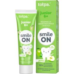 tołpa. junior 6+ wegańska pasta do zębów dla dzieci, 75 ml