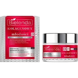 Bielenda - Kolagenowy Stymulator Młodości - Odżywczo-naprawczy krem przeciwzmarszczkowy 80+ - 50 ml