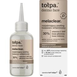 tołpa. melaclear. rozjaśniający peeling kwasowo-witaminowy , 50 ml