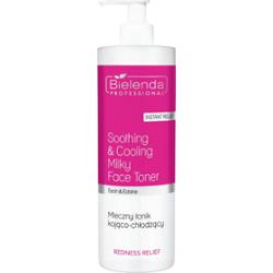 Bielenda Professional - Redness Relief - Soothing & Cooling Milky Face Toner - Mleczny tonik kojąco-chłodzący - 500 ml