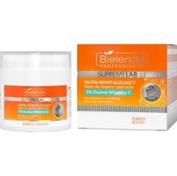 Supremelab Nutri-rewitalizujący krem do twarzy i pod oczy 5% Podwójnej Witaminy C