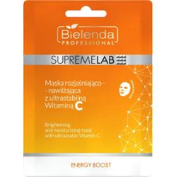 Bielenda Professional - SUPREMELAB - ENERGY BOOST - Brightening and Moisturizing Mask - Nawilżająca maska rozjaśniająca z wit. C - 1 szt.