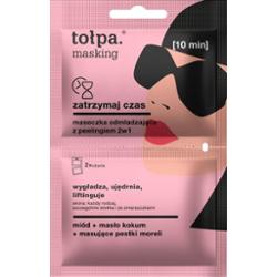 Tołpa Maseczka odmładzająca z peelingiem 2 w 1 2x5 ml
