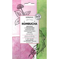 Soraya Zestaw 3 maseczek KOMBUCHA 3x8ml