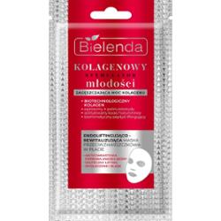 Bielenda Endoliftingująco - rewitalizująca maska przeciwzmarszczkowa w płacie na twarz