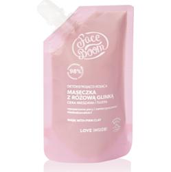 FaceBoom Detoksykująco-kojąca maseczka z różową glinką Oczyszczająca Kompanka