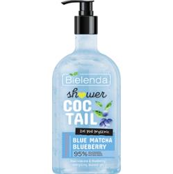 Bielenda Shower Coctail Blue Matcha + Blueberry energetyzujący żel pod prysznic o działaniu przeciwutleniającym 400 ml