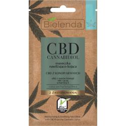 Bielenda Maseczka nawilżająco - kojąca z konopi siewnych