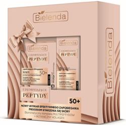 Bielenda Zestaw przeciwzmarszczkowy UJĘDRNIAJĄCE PEPTYDY 50+