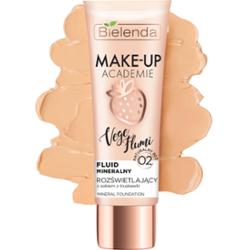 Bielenda VEGE FLUMI  Fluid mineralny, rozświetlający naturalny beż 02